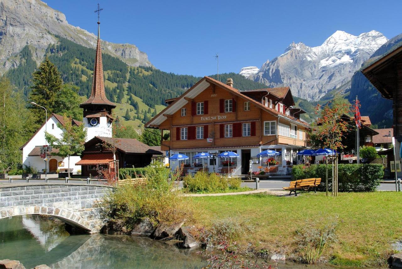 Hotel Zur Post Kandersteg Exteriör bild