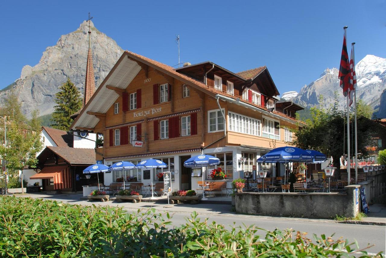 Hotel Zur Post Kandersteg Exteriör bild